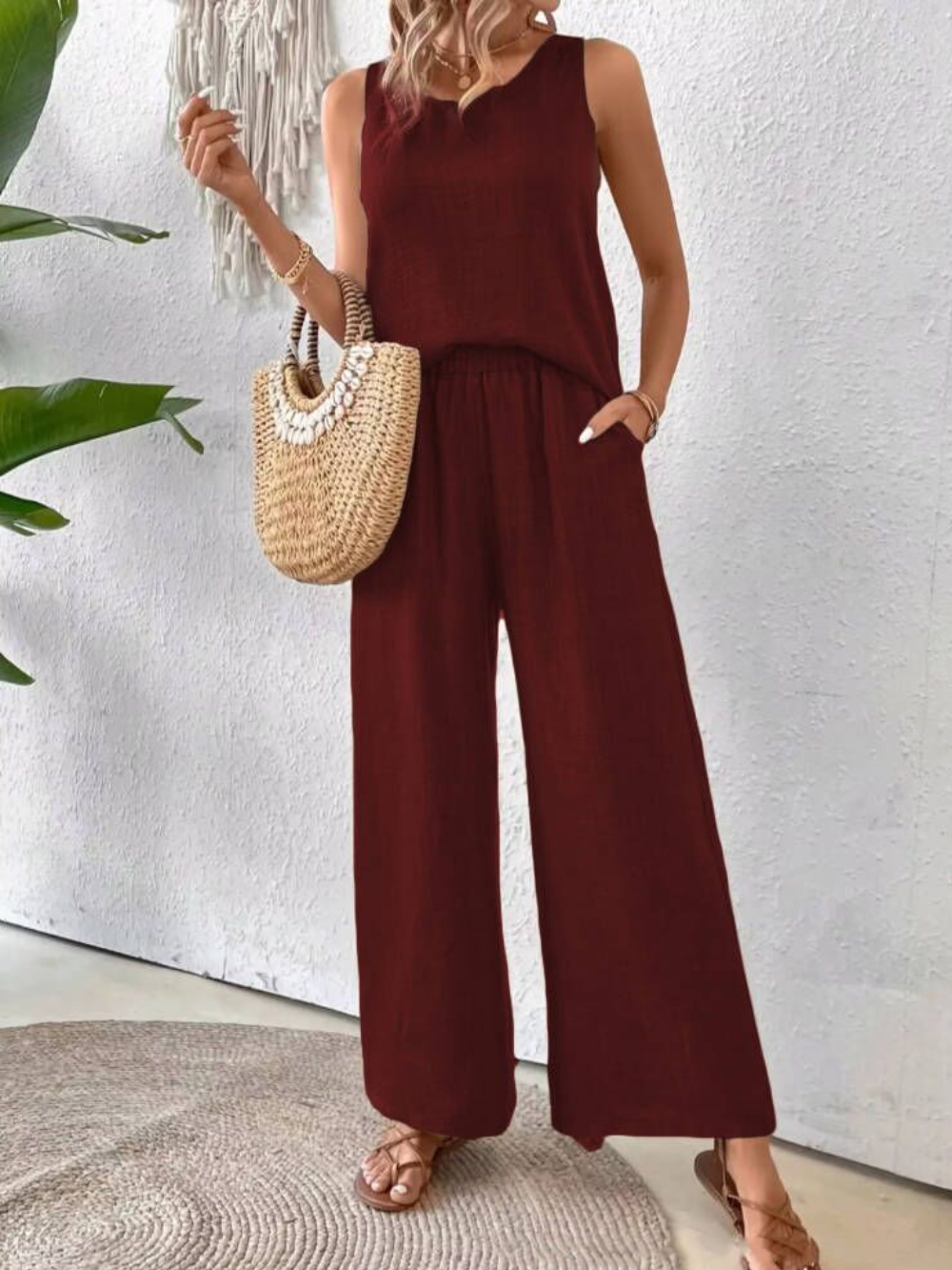 Solvivra Walking on Sunshine (Top and Trouser set)