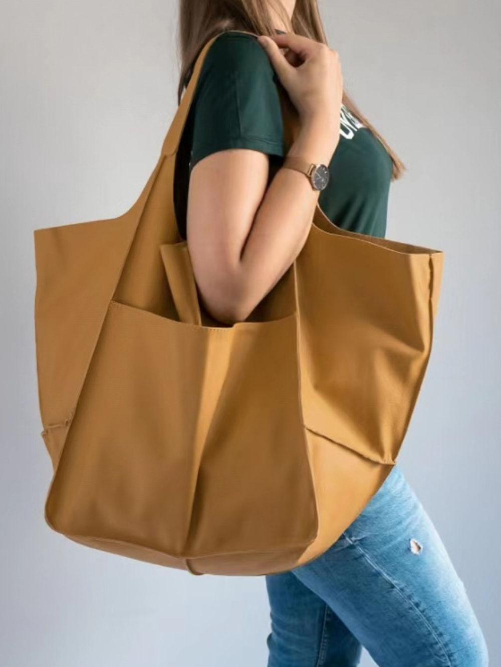 Solvivra Luxe Carry Soft Leather Handbag