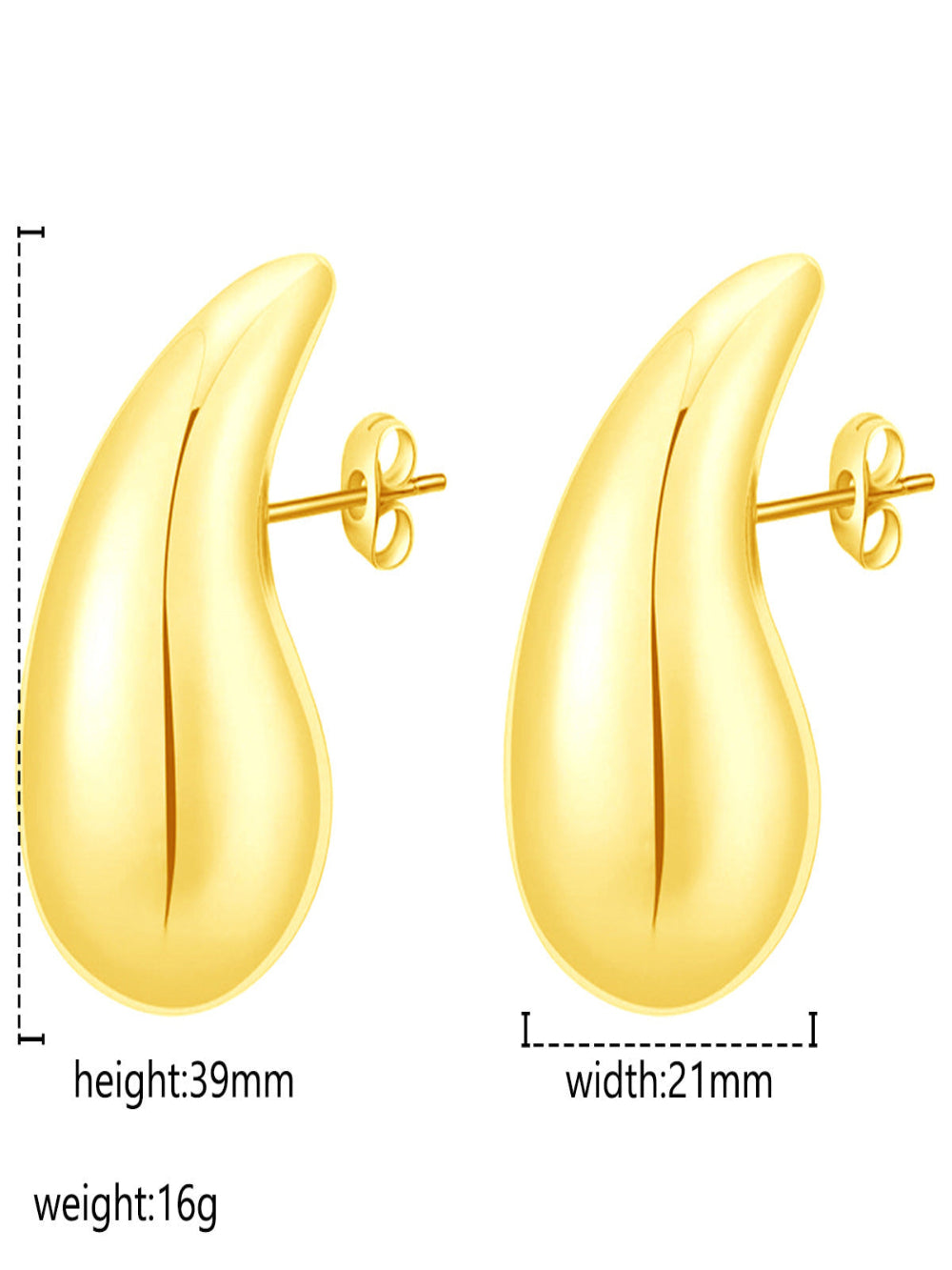 Solvivra Ionique Droplet Earrings