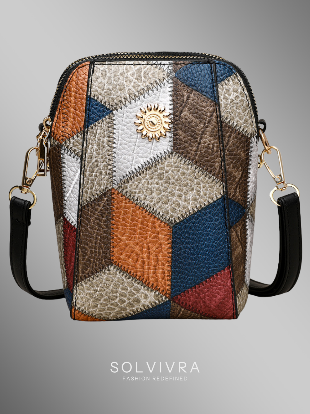 Solvivra Patch Mode Vertical Phone Bag