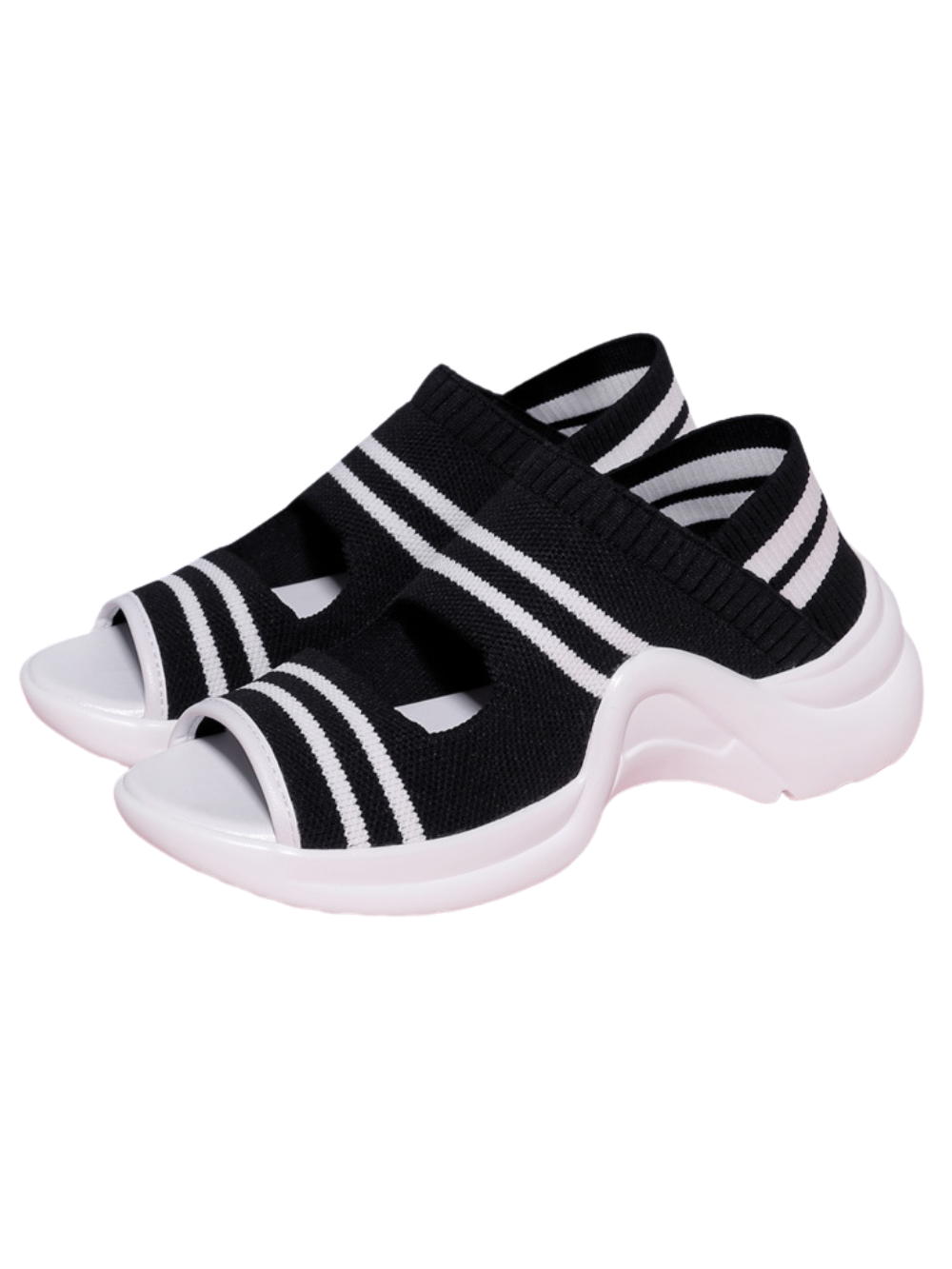 Solvivra Core Lift Platform Sandals