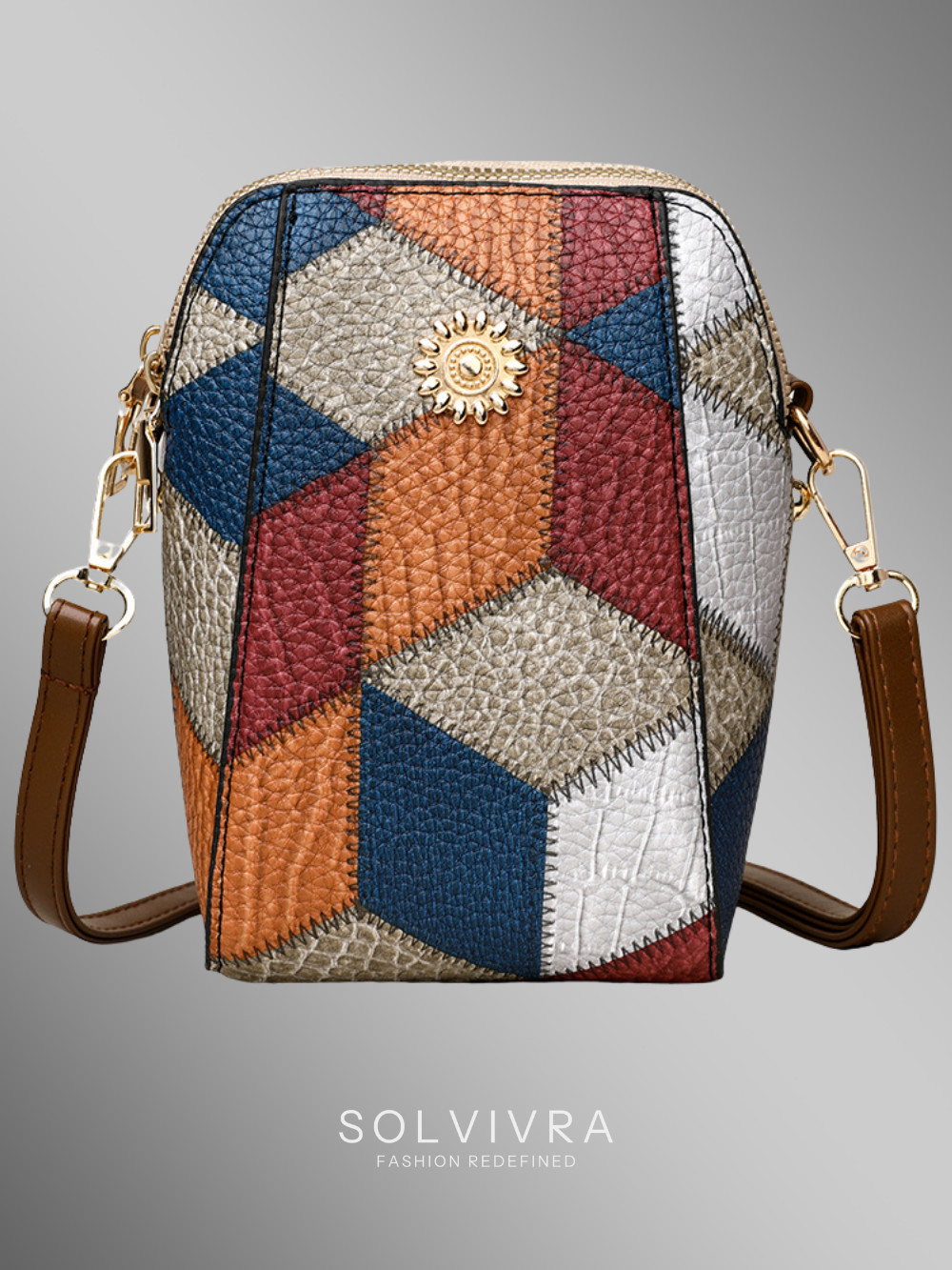 Solvivra Patch Mode Vertical Phone Bag