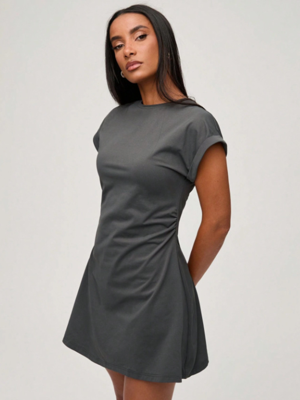 Solvivra Soft Ease Mini Tee Dress
