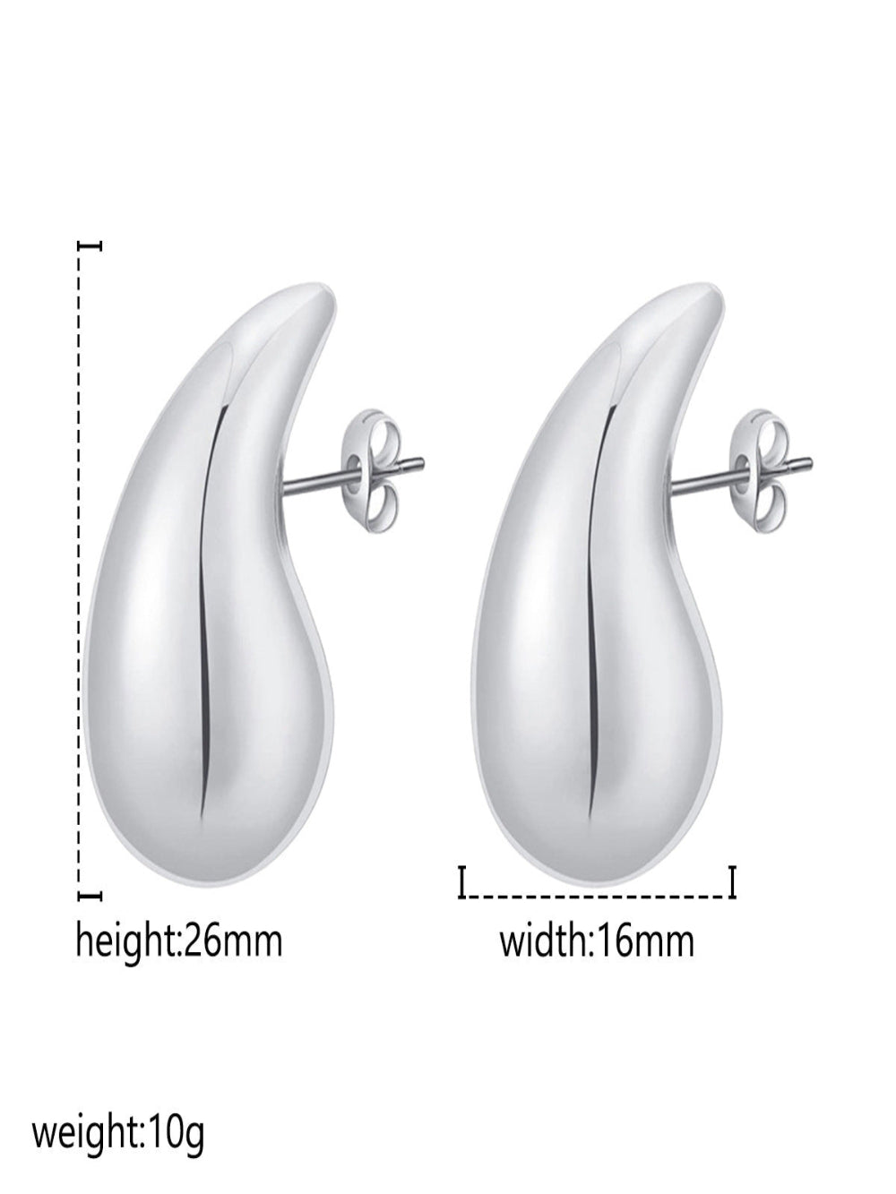 Solvivra Ionique Droplet Earrings