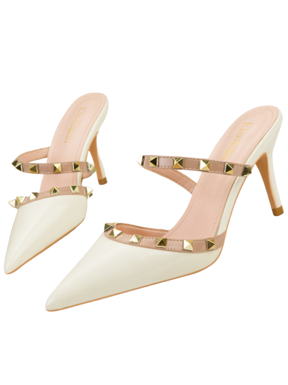 Solvivra Luxe Spike Stiletto Sandals